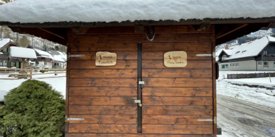 Fischerhütte Skistall